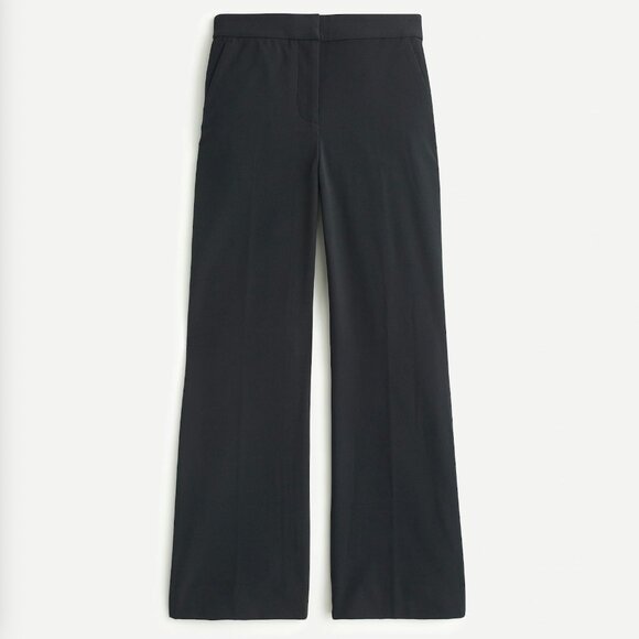 J. Crew Hayden Pants size 0 -crop flare, mid rise, stretchy - Picture 2 of 11